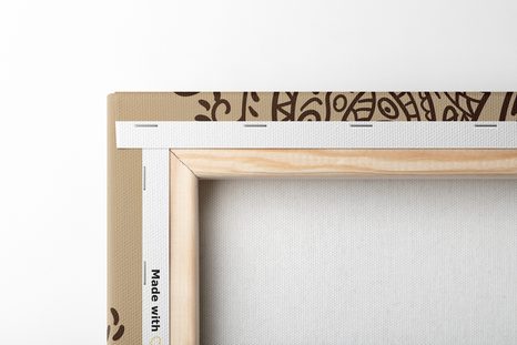 WANDBILD MANDALA MIT ABSTRAKTEN NATURMOTIVEN - BILDER - 🔥 TOTALAUSVERKAUF 🔥