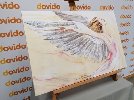 TABLOU ÎNGERUL LIBER - TABLOURI CU ÎNGERI - TABLOURI