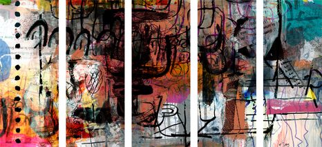 5-DELNA SLIKA STREET ART UMETNOST - POP ART SLIKE - SLIKE