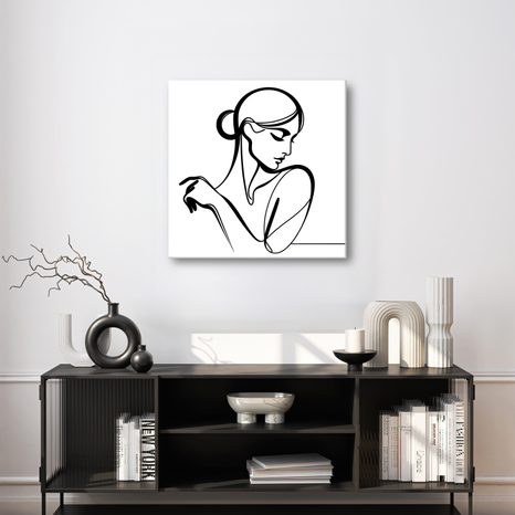 OBRAZ TAJEMNÁ ŽENSKÁ LINIE - OBRAZY ŽENY - OBRAZY