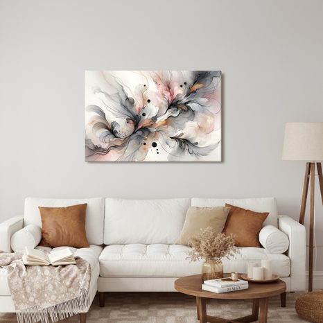 OBRAZ LEHKOST BAREVNÝCH VLN - OBRAZY ABSTRAKTNÍ TVARY - OBRAZY