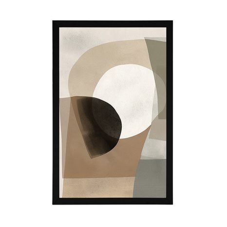 PLAKÁT ABSTRAKTNÍ TVARY NO1 - ABSTRAKTNÍ TVARY - PLAKÁTY