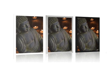 PLAKÁT BUDDHA PLNÝ HARMONIE - FENG SHUI - PLAKÁTY