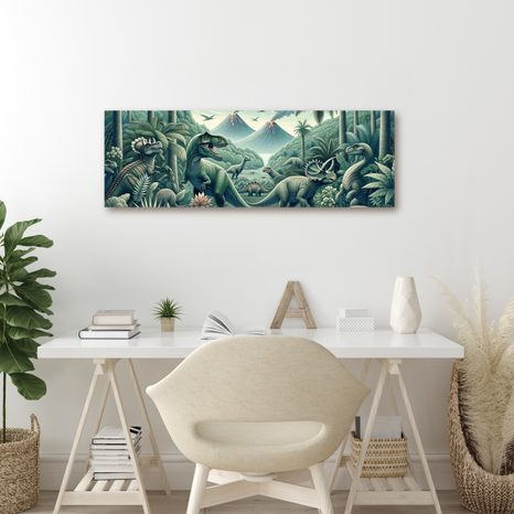 SLIKA DIVJI SVET DINOZAVROV - OTROŠKE SLIKE ŽIVALI - SLIKE