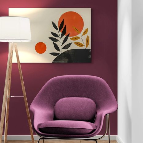 QUADRO SU TELA – JAPANDI FOGLIE - JAPANDI QUADRI - STAMPE E QUADRI