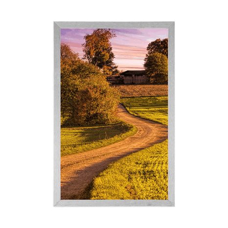 AFFICHE – VUE SUR LE PAYSAGE RURAL - NATURE - AFFICHES