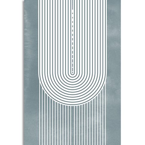 TABLOU CURCUBEU BOHO MID-CENTURY - TABLOURI ABSTRACTE - TABLOURI