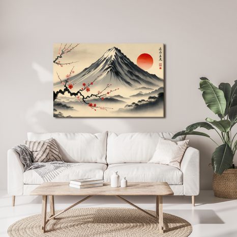 SLIKA JAPANSKI KRAJOLIK - SLIKE PLANINE - SLIKE