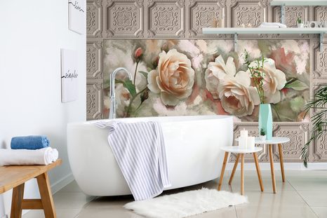 ΑΥΤΟΚΌΛΛΗΤΗ ΤΑΠΕΤΣΑΡΊΑ ΤΡΙΑΝΤΆΦΥΛΛΑ ΣΕ ΙΣΤΟΡΙΚΌ ΠΛΑΊΣΙΟ - ΑΥΤΟΚΌΛΛΗΤΕΣ ΤΑΠΕΤΣΑΡΊΕΣ - ΤΑΠΕΤΣΑΡΊΕΣ