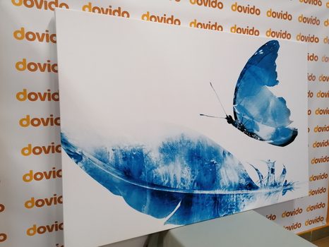 ΦΤΕΡΌ ΕΙΚΌΝΑΣ ΜΕ ΠΕΤΑΛΟΎΔΑ ΣΕ ΜΠΛΕ ΣΧΈΔΙΟ - ΠΊΝΑΚΕΣ ΝΕΚΡΉΣ ΦΎΣΗΣ - ΠΊΝΑΚΕΣ