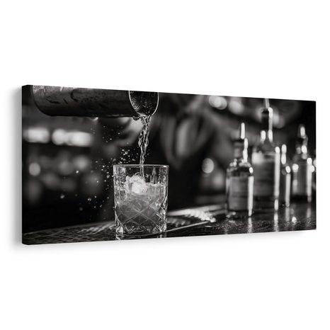 OBRAZ LEDOVÉ OSVĚŽENÍ S KOKTEJLEM - OBRAZY JÍDLA A NÁPOJE - OBRAZY