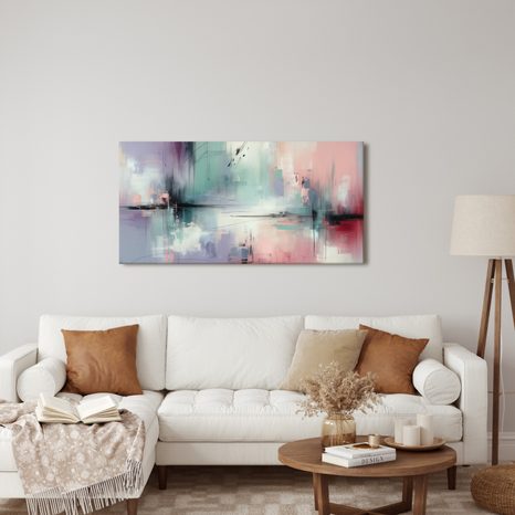 WANDBILD MODERNE FARBKOMPOSITION - ABSTRAKTE BILDER - BILDER