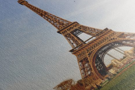 КАРТИНА НА ПЛАТНО – ИЗВЕСТНАТА АЙФЕЛОВА КУЛА - ГРАДСКИ КАРТИНИ - КАРТИНИ