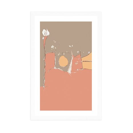 PLAKÁT S PASPARTOU SKRYTÝ NÁPIS - MOTIVY Z NAŠÍ DÍLNY - PLAKÁTY