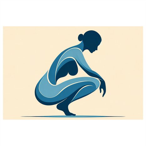 WANDBILD ELEGANZ IN BLAU - WANDBILDER FRAUEN - BILDER