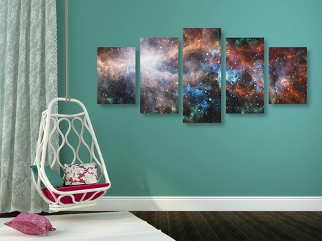 ΕΙΚΌΝΑ 5 ΜΕΡΏΝ ΑΤΕΛΕΊΩΤΟΣ ΓΑΛΑΞΊΑΣ - ΠΊΝΑΚΕΣ ΤΟΥ ΔΙΑΣΤΉΜΑΤΟΣ ΚΑΙ ΤΩΝ ΑΣΤΕΡΙΏΝ - ΠΊΝΑΚΕΣ