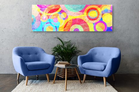 KÉP GRUNGE KÖRÖK - POP ART KÉPEK - KÉPEK