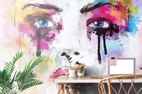 CARTA DA PARATI AUTOADESIVA – DONNA ALLA MODA - CARTA DA PARATI AUTOADESIVE - CARTA DA PARATI