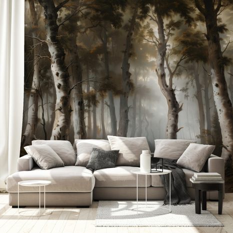 TAPETA TAJANSTVENI ŠUMSKI PEJZAŽ - TAPETE ŠUMA - TAPETE