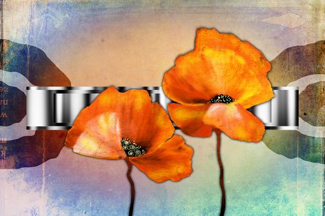 SAMOLEPÍCÍ TAPETA KVĚTINY V ORIENTÁLNÍM STYLU - SAMOLEPÍCÍ TAPETY - TAPETY