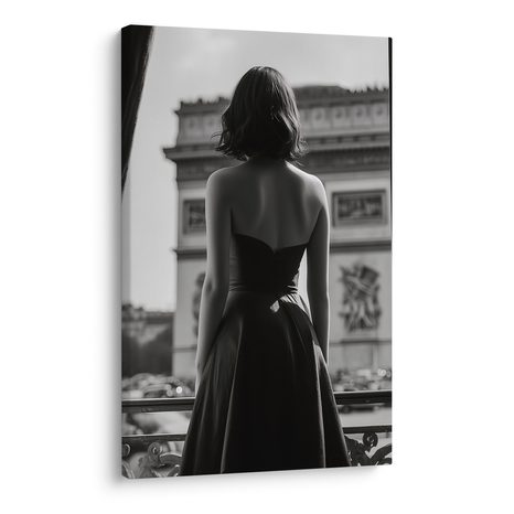 OBRAZ ELEGANCE V ČERNOBÍLÉM SVĚTLE - OBRAZY ŽENY - OBRAZY