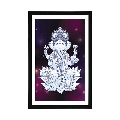 POSZTER PASZPORTUVAL BUDDHISTA GANESHA - FENG SHUI - POSZTEREK