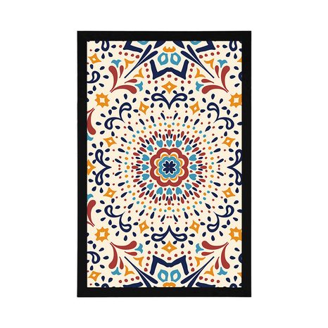 PLAKAT JEDINSTVEN ETNIČKI UZORAK - APSTRAKTNI I S UZORKOM - PLAKATI