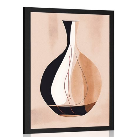 POSTER ABSTRAKTE FORMEN VASE - ABSTRAKTE FORMEN - POSTER