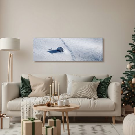 OBRAZ ZIMNÍ POHÁDKA NA HORÁCH - VÁNOČNÍ A ZIMNÍ OBRAZY - OBRAZY