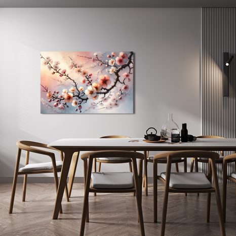 TABLOU SAKURA DE PRIMĂVARĂ - TABLOU FLORI - TABLOURI