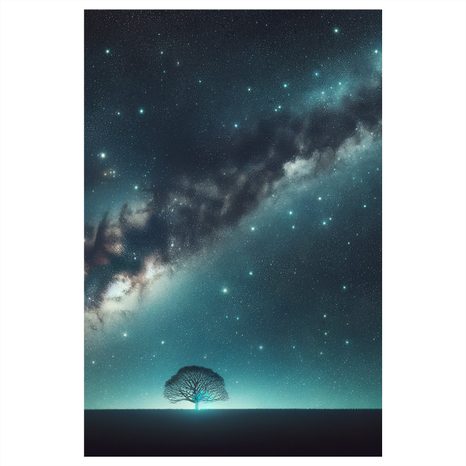 OBRAZ STROM ŽIVOTA A GALAXIE - OBRAZY STROMY ŽIVOTA - OBRAZY