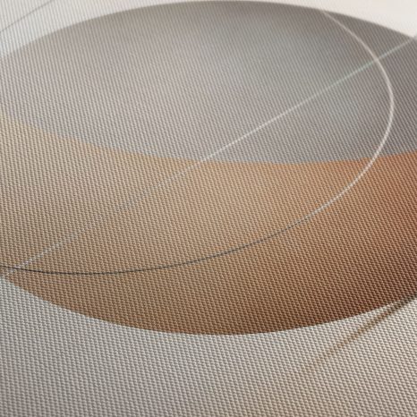 OBRAZ DESIGNOVÁ ABSTRAKCE KRUHU - ABSTRAKTNÍ OBRAZY - OBRAZY