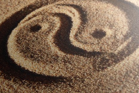 WANDBILD YIN UND YANG - BILDER MIT FENG SHUI-MOTIVEN - BILDER