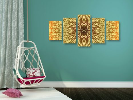 ΜΟΝΑΔΙΚΌ ΈΘΝΙΚ ΣΤΟΛΊΔΙ ΕΙΚΌΝΑΣ 5 ΤΜΗΜΆΤΩΝ - ΠΊΝΑΚΕΣ ΦΕΝΓΚ ΣΟΎΙ - ΠΊΝΑΚΕΣ