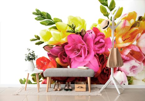 FOTOTAPETA KYTICE FRÉZIÍ - TAPETY KVĚTINY - TAPETY