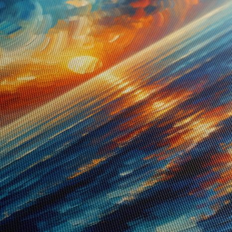 OBRAZ ZÁPAD SLUNCE NAD OCEÁNEM - OBRAZY VÝCHOD A ZÁPAD SLUNCE - OBRAZY