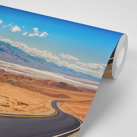 FOTOTAPETA CESTA UPROSTŘED KRAJINY - TAPETY PŘÍRODA - TAPETY