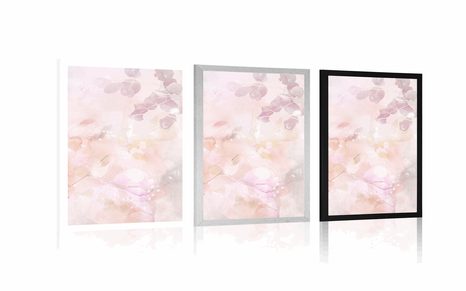 PLAKÁT PODZIMNÍ ABSTRAKCE - MOTIVY Z NAŠÍ DÍLNY - PLAKÁTY