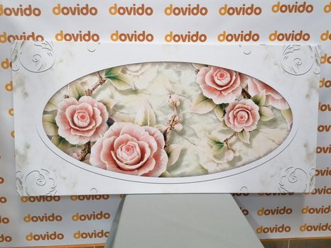 OBRAZ KAMENNÉ RŮŽE - OBRAZY KVĚTŮ - OBRAZY