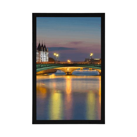 AFFICHE – PARIS DE NUIT - VILLES - AFFICHES