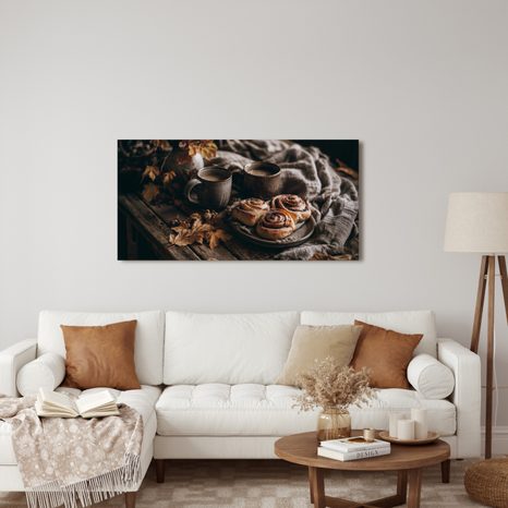 OBRAZ ÚTULNÉ PODZIMNÍ ODPOLEDNE - OBRAZY ZÁTIŠÍ - OBRAZY