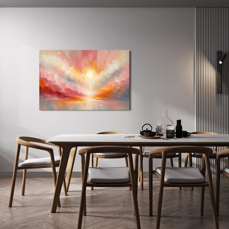 OBRAZ PASTELOVÝ VÝCHOD SLUNCE - OBRAZY PODLE MOTIVU - OBRAZY