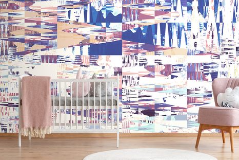 SAMOLEPÍCÍ TAPETA GEOMETRICKÉ VZORY - SAMOLEPÍCÍ TAPETY - TAPETY