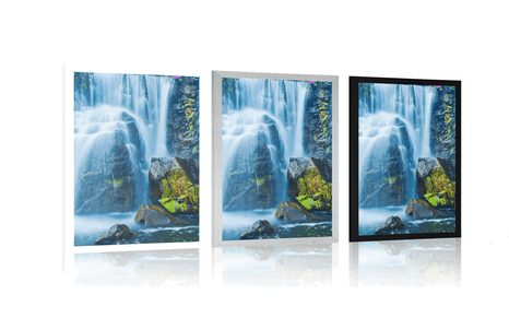 POSTER DAZZLING WATERFALL - NATURE - POSTERS