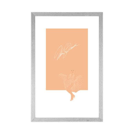 PLAKÁT S PASPARTOU MARILYN MONROE S PODPISEM - MOTIVY Z NAŠÍ DÍLNY - PLAKÁTY