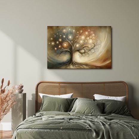 TABLOU COPACUL VIEȚII MISTIC - TABLOURI ARBORII VIEȚII - TABLOURI