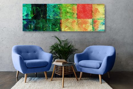 TABLOU ARTĂ MODERNĂ COLORATĂ - TABLOURI ABSTRACTE - TABLOURI