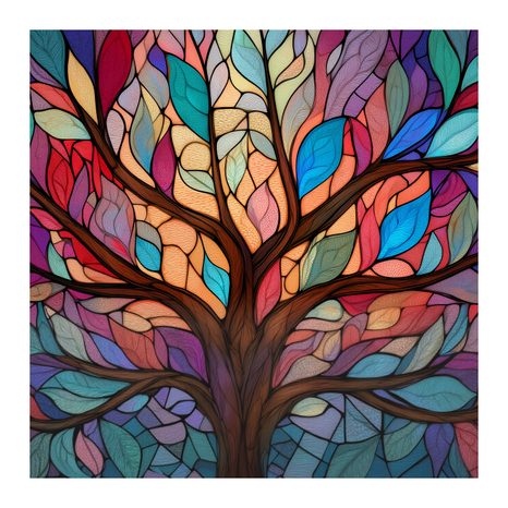 OBRAZ MYSTICKÝ STROM ŽIVOTA - OBRAZY STROMY ŽIVOTA - OBRAZY