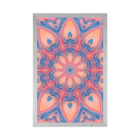 POSTER HYPNOTISCHES MANDALA - FENG SHUI - POSTER