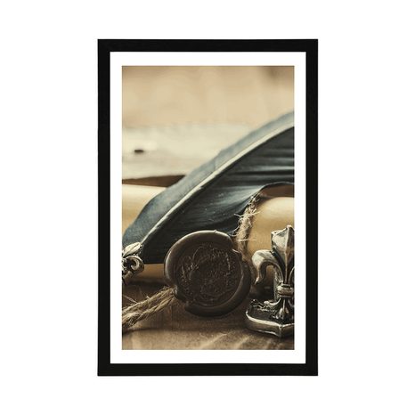 POSTER – PENNA STORICA E PERGAMENA - VINTAGE E RETRÒ - POSTER